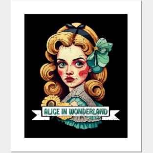 Alice in Wonderland Posters and Art